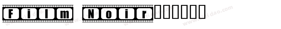 Film Noir字体转换